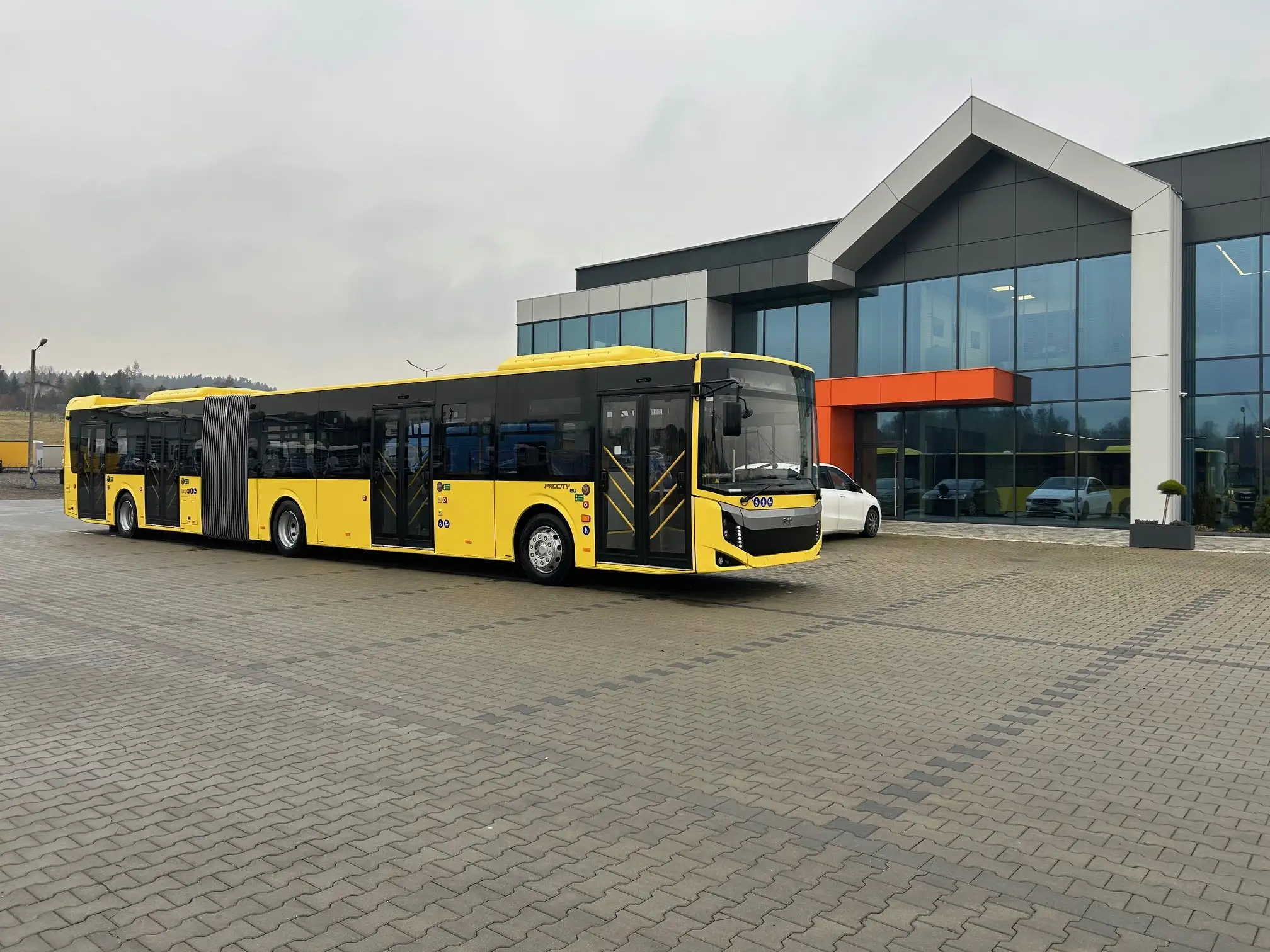 Autobus BMC dla firmy Kłosok