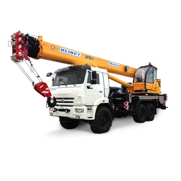 Autobagi dźwig KLINCY 6x6, 16t / 25t